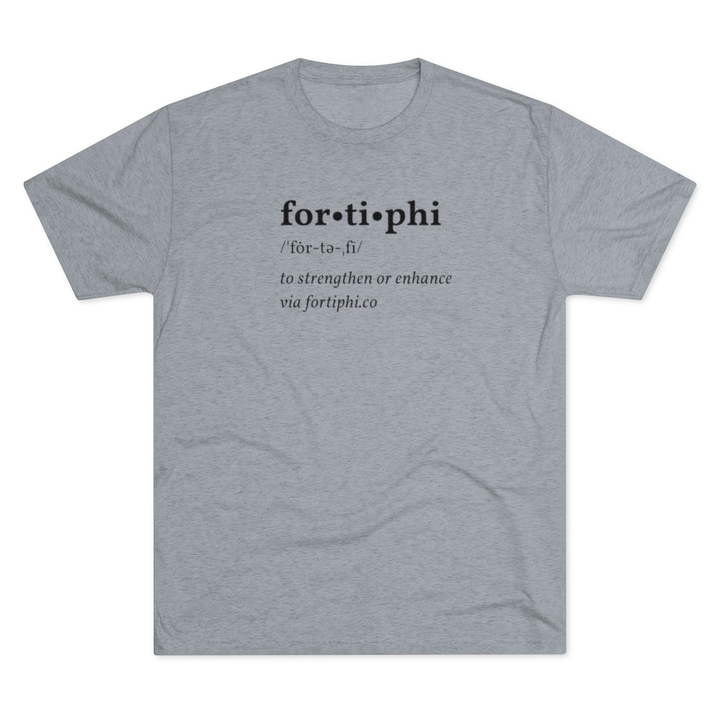 FORTIPHI Defined Crew Tee - FORTIPHI
