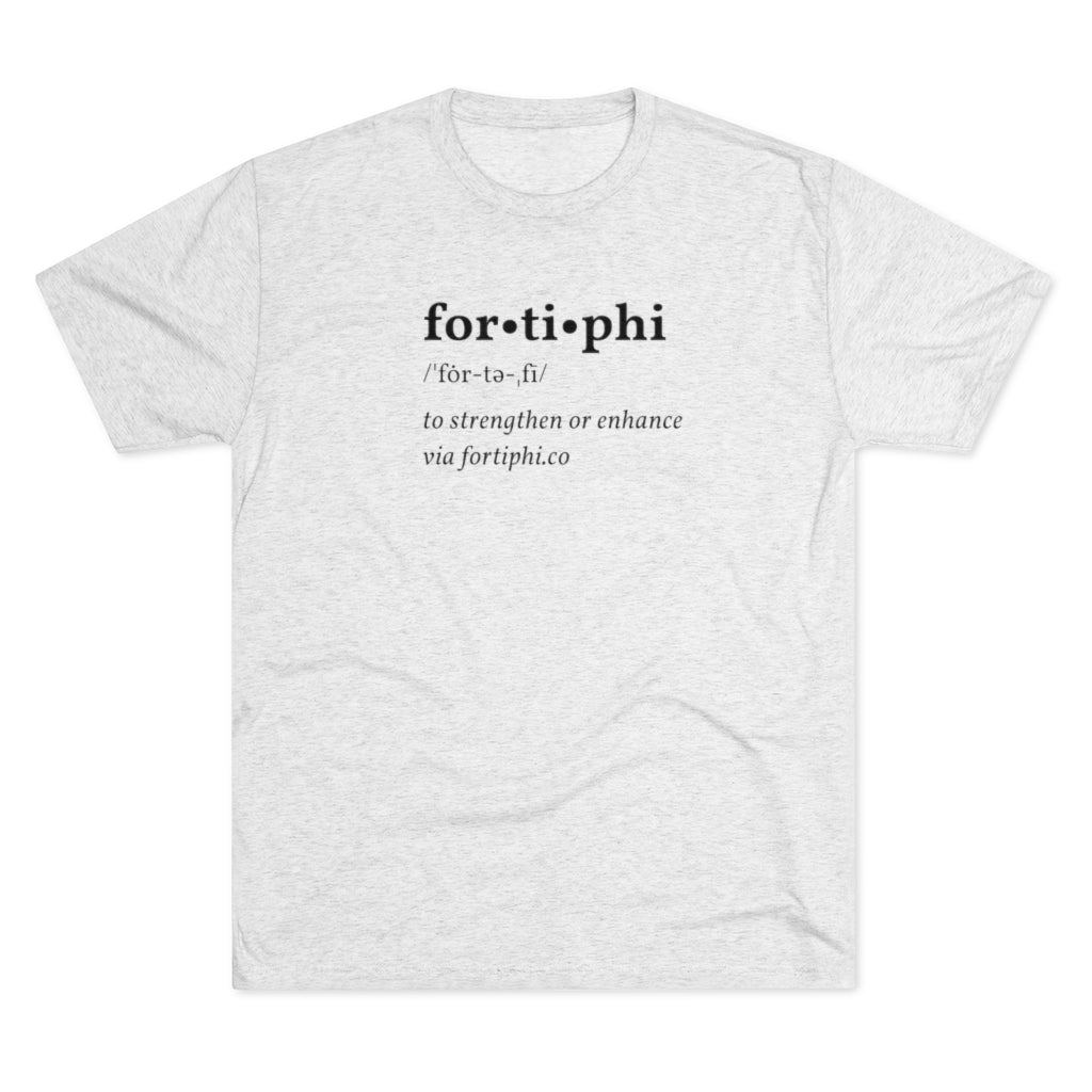 FORTIPHI Defined Crew Tee - FORTIPHI